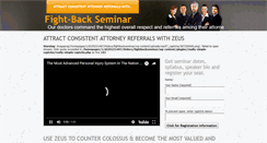 Desktop Screenshot of fightbackseminar.com