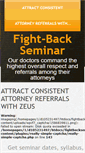 Mobile Screenshot of fightbackseminar.com